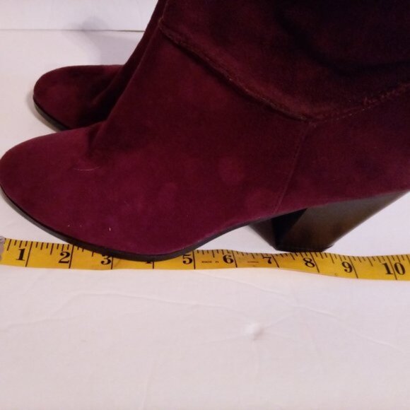 Charlotte Russe faux suede booties sz 9 - Picture 8 of 10